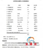 水性單組分耐醇3C機殼銀漆配方